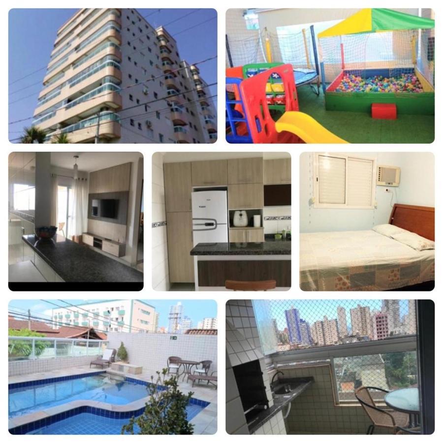 Apto Com Piscina E Churrasqueira Прая-Гранди Экстерьер фото